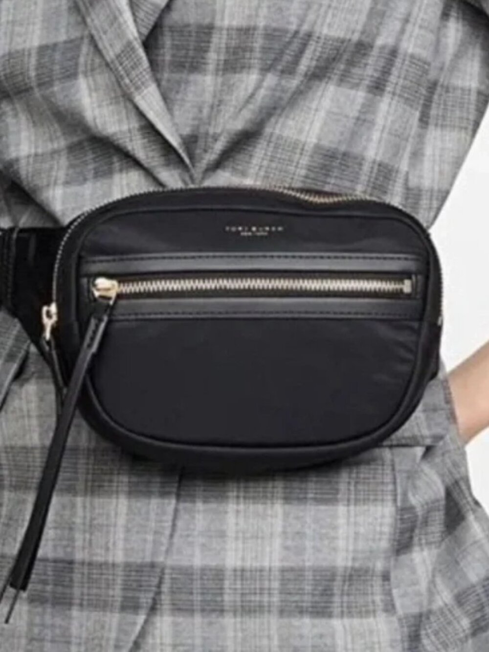 Tory Burch nylon Belt Bag.